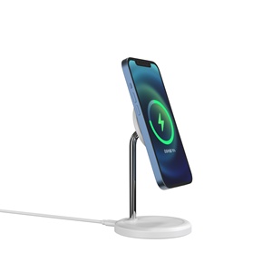 <span class=keywords><strong>Cargador</strong></span> Inalámbrico con Certificación <span class=keywords><strong>MFi</strong></span>, Nuevo Diseño, Carga Rápida de 15W, Soporte Magnético para Teléfono, para iPhone 12, 13 y 14 - Product Image 1