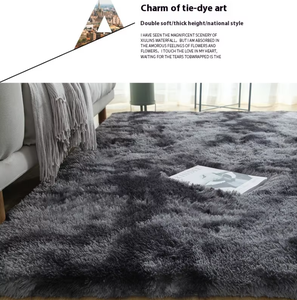 Cao Cấp Màu Rắn Hiện Đại Dệt Máy Làm Khu Vực Thảm Thiết Lập Mềm Sang Trọng Polyester Có Thể Giặt Không Trượt 3.5Cm Đống Chiều Cao 7Mm - Product Image 3