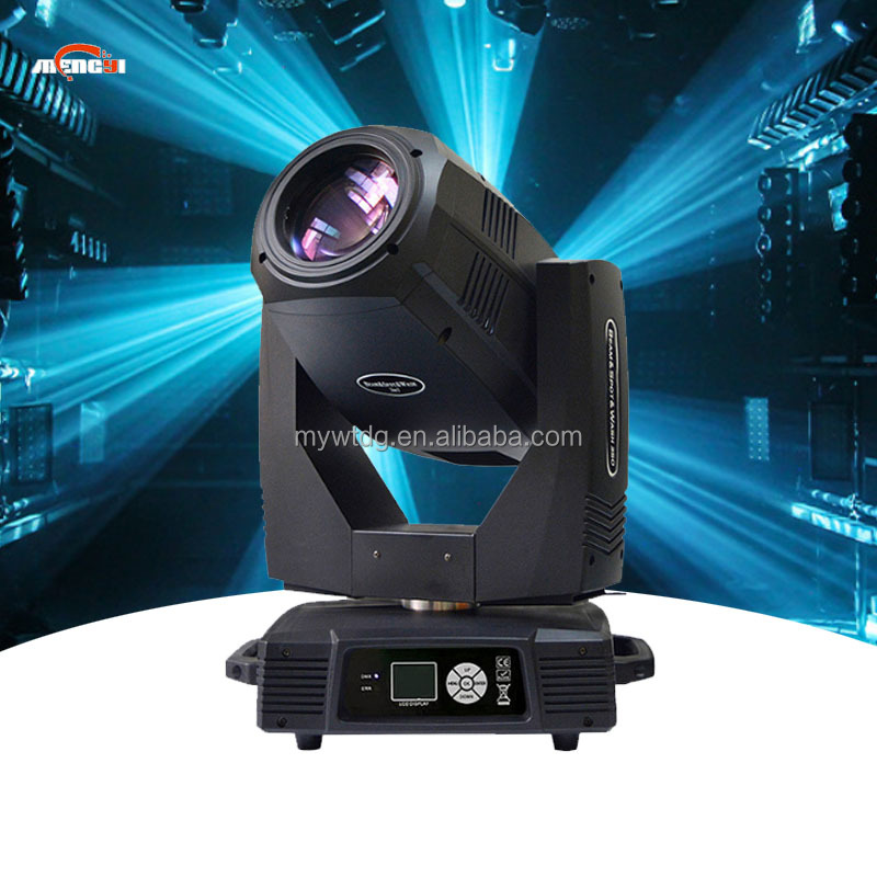 17r 350W Beam Spot Wash 3-in-1 Moving Head Gobo Stage Light RGBW DMX512 for TV Studio Theater Concerts Disco DJ Equipment