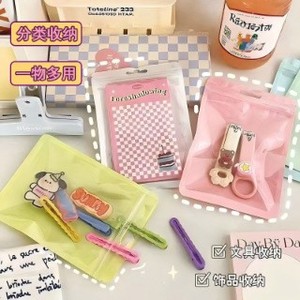Sacs mini refermables à fermeture éclair pour macarons, en stock, avec membrane nacrée colorée et impression en héliogravure pour accessoires de mode - Product Image 5