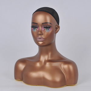 Realistico Make up manichino testa femminile <span class=keywords><strong>per</strong></span> esposizione parrucca in vendita - Product Image 2