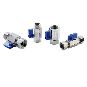 Robinet à bille miniature en acier inoxydable 304 personnalisé - Filetage femelle compact pour les espaces restreints - Product Image 5