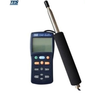 Anémomètre à ultrasons TES-3141T pour la mesure de la direction du vent, de la température et de l'humidité atmosphériques - Product Image 3