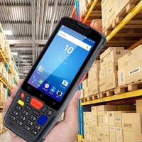 Terminal portable Android Windows 14 avec scanner laser 1,3 mégapixels, 4 Go de RAM, 64 Go de stockage, 4G, Wi-Fi, RFID/NFC et lecteur de codes-barres - En stock