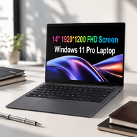 Laptop CHUWI 14 Inch Laris Manis, Intel Core 3 100U, Layar IPS FHD 1920x1200, Windows 11 Pro, Komputer Notebook PC