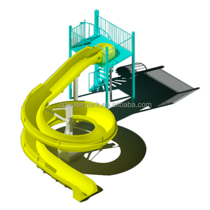 Công viên giải trí Rides sản phẩm các nhà sản xuất bơi trang bị sợi thủy tinh trượt cho hồ bơi Kid - Product Image 6