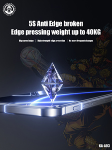 สำหรับ <span class=keywords><strong>iPhone</strong></span> 17/17 air/ 17 pro/ 17 PRO MAX โทรศัพท์มือถือ10ชิ้น Monkey King <span class=keywords><strong>5S</strong></span> ป้องกันขอบกระจกนิรภัยกันกระแทก - Product Image 6