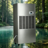 Nouveau déshumidificateur industriel basse température haute efficacité en acier inoxydable pour entrepôt frigorifique, absorbeur d'humidité pour usine