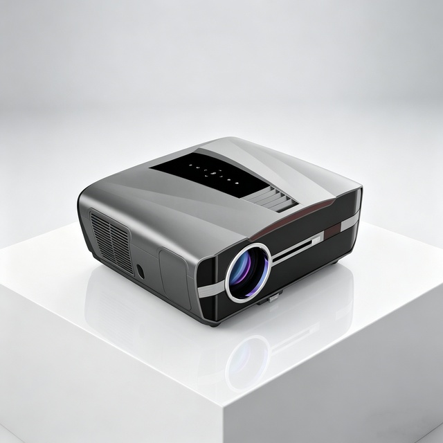 OEM/ODM A9K White 4K Manual Focus Home Theater Projector with WiFi 6 Compatible with Phone/TV Stick
