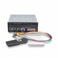 Autoradio 1 Din avec écran tactile rétractable de 7 pouces, Bluetooth, FM, AUX, DVR, stéréo, autoradio 7110S