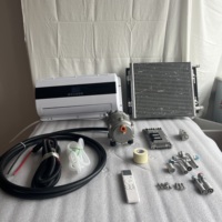 Climatisation 12V Split Ripe sous tableau de bord pour véhicules de camping, remorques, camions, fourgonnettes, et autres systèmes de climatisation 24V