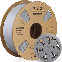 Filament PETG LANDU 1KG pour imprimante 3D, bobine de 1,75 mm, plusieurs couleurs, précision dimensionnelle +/-0,02 mm, imprimante 3D FDM, impression à 220-250°C