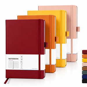 Wholesale Custom Logo Luxury Journal Classmate Hardcover Custom <b>Paper</b> A5 Cute PU Leather Notebook for School - Product Image 1