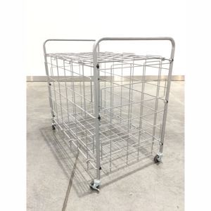 Bóng chuyền di động bóng rổ bóng đá bóng giỏ hàng túi lưới trên bánh xe, thể thao đóng mở bóng giỏ hàng cho trong nhà và ngoài trời. - Product Image 2