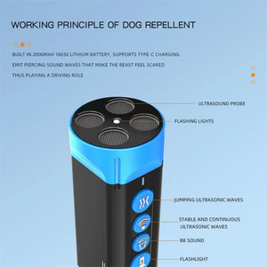 Dispositivo Antiladridos para Perros Recargable 2024 con Collar de Entrenamiento Ultrasónico, para Todas las Razas y Tamaños de Perros - Product Image 3