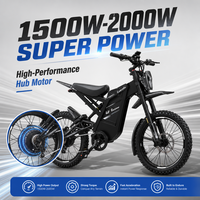 Nouveau modèle 2027 Vélo de montagne électrique tout-terrain GT2000 2000W 48V 30Ah Vélo électrique haute vitesse pour la plage, la neige et les sentiers de montagne