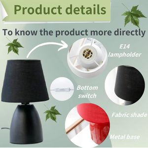 Lampe <span class=keywords><strong>de</strong></span> bureau électrique nordique chic ovale en métal <span class=keywords><strong>Table</strong></span> d'extrémité simple Décoration d'hôtel à la maison Base d'ampoule E14 Lampe <span class=keywords><strong>de</strong></span> <span class=keywords><strong>table</strong></span> <span class=keywords><strong>de</strong></span> <span class=keywords><strong>chevet</strong></span> à courant alternatif - Product Image 4
