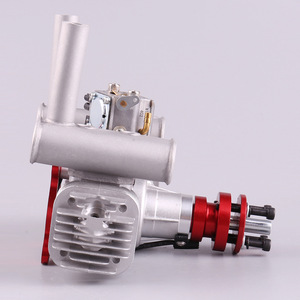 เครื่องยนต์แก๊ส Rcgf 40Cc T แบบสองสูบสำหรับเครื่องบินบังคับวิทยุรุ่น Gf-40T สำหรับใช้งานกลางแจ้ง โครงสร้างโลหะ - Product Image 2