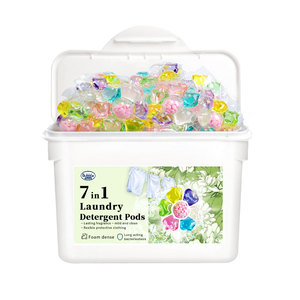 Capsules de <span class=keywords><strong>lessive</strong></span> hypoallergéniques 7 en 1, gel concentré pour le lavage du linge - Product Image 5