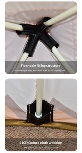 Tente de jeu pour enfants HOUMU, imprimé poney indien, respectueuse de la peau et de l'environnement, spacieuse, pour l'intérieur, monocouche, quatre saisons, imperméable - Product Image 5