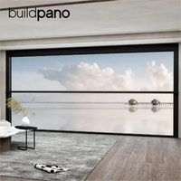 Ventanas Corredizas Automáticas Inteligentes con Elevación Eléctrica, Pantalla de Acero Inoxidable para Uso Exterior en Entradas, Control Remoto, Insonorizadas