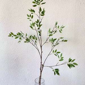 Réaliste en plastique faux faux artificiel banyan ficus arbres intérieur extérieur plante ornements banyan feuilles <span class=keywords><strong>jujube</strong></span> arbres verdure - Product Image 1