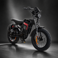 Vélo électrique tout-terrain haute vitesse 60V 2000W, pneus 20x4.0, autonomie 90-100KM, fourni par l'usine, vélo à roulettes 20 pouces, moto tout-terrain électrique 2000W