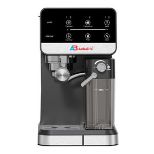 Anbo 25 Nueva Cafetera Espresso Eléctrica <span class=keywords><strong>Digital</strong></span> Profesional Multifuncional <span class=keywords><strong>para</strong></span> Latte, Flat White y Cappuccino, <span class=keywords><strong>para</strong></span> el Hogar, UE - Product Image 6