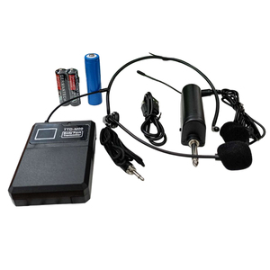 TTD-M09 UHF <b>Wireless</b> <b>Microphone</b> Body Pack Transmitter With <b>Headset</b> Mic High Fidelity Sound Quality Plug And Play - Product Image 2