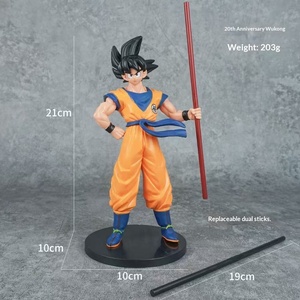 Figura <span class=keywords><strong>de</strong></span> acción <span class=keywords><strong>de</strong></span> PVC <span class=keywords><strong>de</strong></span> <span class=keywords><strong>Goku</strong></span> con bastón, <span class=keywords><strong>muñeco</strong></span> <span class=keywords><strong>de</strong></span> <span class=keywords><strong>Son</strong></span> <span class=keywords><strong>Goku</strong></span> <span class=keywords><strong>de</strong></span> pelo negro, modelo GK, juguete <span class=keywords><strong>de</strong></span> anime <span class=keywords><strong>de</strong></span> moda, adorno, venta al por mayor - Product Image 5