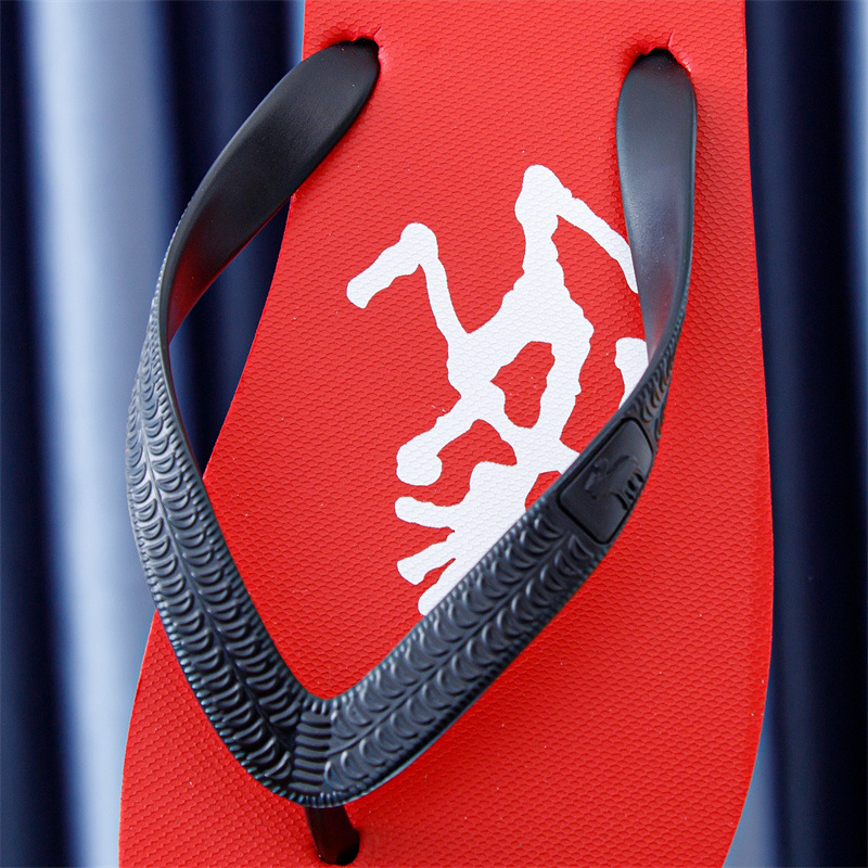 Summer Rubber Thong Slipper Indoor Outdoor PVC Flip-flops Slippers Men Wholesale