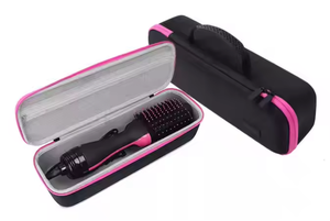 Hete Verkoop Draagbare Kapper <span class=keywords><strong>Tool</strong></span> <span class=keywords><strong>Case</strong></span> Eva Met Pu Nylon Harde Schaal Haardroger Opbergdoos Met Rits Voor Speciale Doeleinden Tassen En Hoesjes - Product Image 2