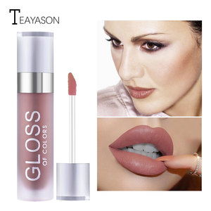 Teayason Dropshipping Lipgloss Matte Liquid Lipstick <span class=keywords><strong>Base</strong></span> Bulk vendita calda di alta qualità Velvet Liquid Matte Lipstick - Product Image 1