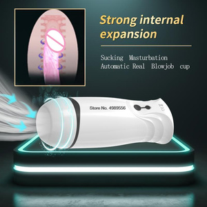 <span class=keywords><strong>จิ๋มกระป๋อง</strong></span>ซิลิโคนแท้สำหรับผู้ชายเครื่องสำเร็จความใคร่ด้วยสายดูดออโตเมติก - Product Image 3