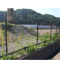 Clôture de sécurité aéroportuaire de grade 358, anti-escalade, anti-coupure, panneau en maille soudée galvanisée