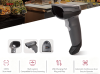 Lecteur de codes-barres filaire haute densité pour supermarchés, entrepôts et logistique express SG-3208SR, lecteur de codes QR en stock, 120 lectures/secondes