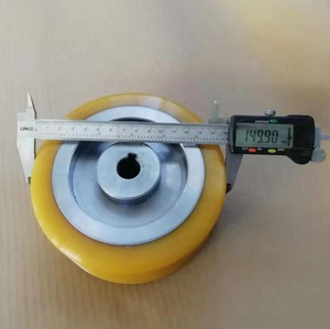 Diseño de automatización y rueda de diseño <span class=keywords><strong>AGV</strong></span> Rueda de poliuretano 150x65 - Product Image 4