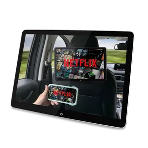 Moda novo android11.0 assento traseiro carro entretenimento tv tela 10.5 polegada 11.6 polegada 12 polegada 13.3 polegada 14 polegada carro encosto de cabeça monitor