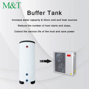 500l การจัดเก็บมืออาชีพผลิตสแตนเลสประหยัดพลังงานบัฟเฟอร์ถังสำหรับปั๊มความร้อน - Product Image 4
