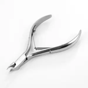 Profession 1/2 Jaw Stainless Steel Pedicure Cuticle Nippers for Ingrown Thick Nails