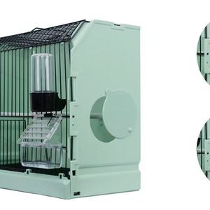 Nouvelle Cage à Oiseaux de Luxe en Métal, Design Innovant, Cage Multifonctionnelle pour Plusieurs Oiseaux, Transporteur de Voyage, Cage d'Élevage Durable, Haute Qualité - Product Image 1