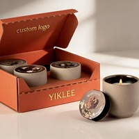 Boîte en carton ondulé écologique personnalisée avec poignée pour l'emballage de 2 pots en verre, miel/sel marin, aliments en conserve, huile, taille et impression personnalisées