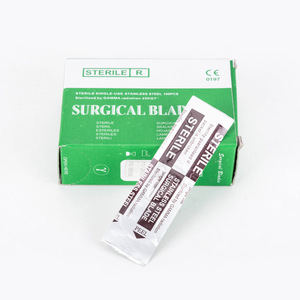 Lame per Bisturi Chirurgico Dentale 100 Pezzi in Acciaio al Carbonio di Alta Qualità - Product Image 2