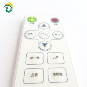Télécommande Infrarouge Intelligente Personnalisée OEM ODM à 11 Boutons Blanche pour Maison Connectée et Téléviseur LED avec Batterie CR2025 en Plastique ABS - Product Image 4