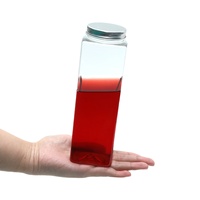 Bouteille en plastique PET de haute qualité avec pulvérisateur à pompe pour emballage cosmétique 350 ml