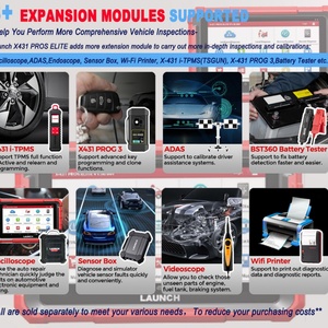 LAUNCH X431 PROS ELITE X-431 PRO, Máquina de Diagnóstico para Autos, Herramienta de Escaneo de Diagnóstico para Vehículos Obd2 - Product Image 5