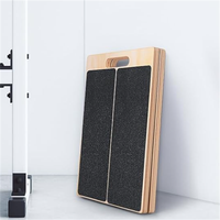 Planche Inclinée Portable en Bois Ajustable pour Étirements des Mollets, Vente Chaude, Pas Cher, OEM, ODM, Vente en Gros, Personnalisée, pour Enfants et Adultes