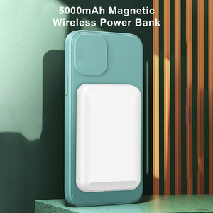 El más nuevo Mini cargador de tarjeta de crédito portátil 5000mAh Powerbank banco de energía de carga rápida inalámbrico magnético - Product Image 3