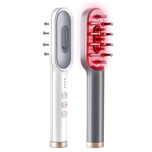 Peine Eléctrico para Masaje del Cuero Cabelludo, Cuidado del Cabello, Aceite Anticaída, Dispositivo para el Crecimiento del Cabello, Masajeador de Cabeza, Herramientas para el Cuidado del Crecimiento del Cabello y Anticaída - Product Image 1