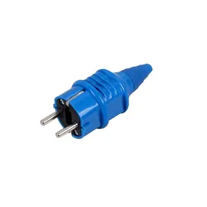 גרמנית schuko plug & שקע 2p + e 16A